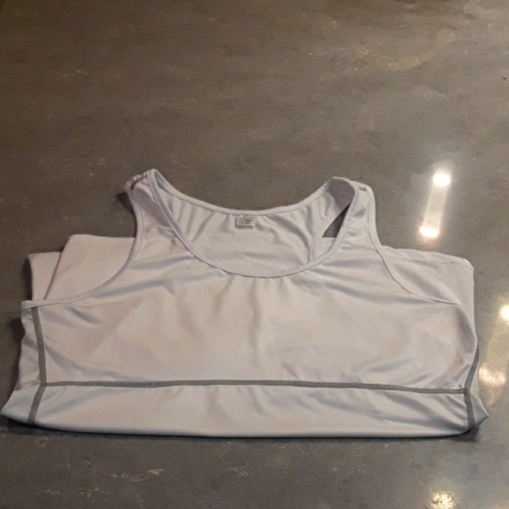 White sport tank